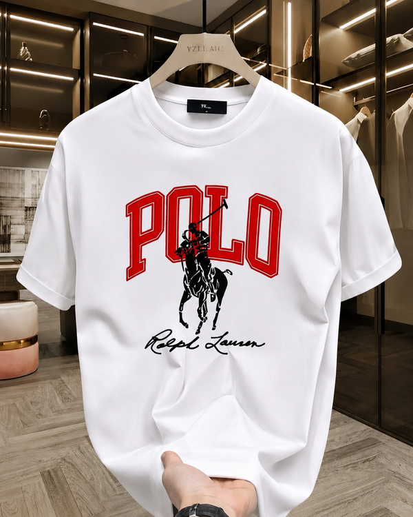 Polo Equestrian Graphic Oversized T-Shirt