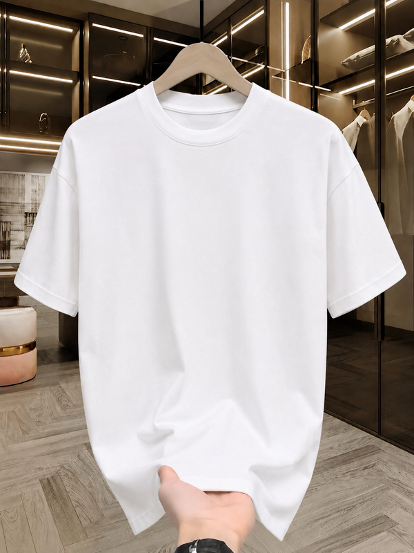 Premium Plain Oversized 100% Cotton T-Shirt