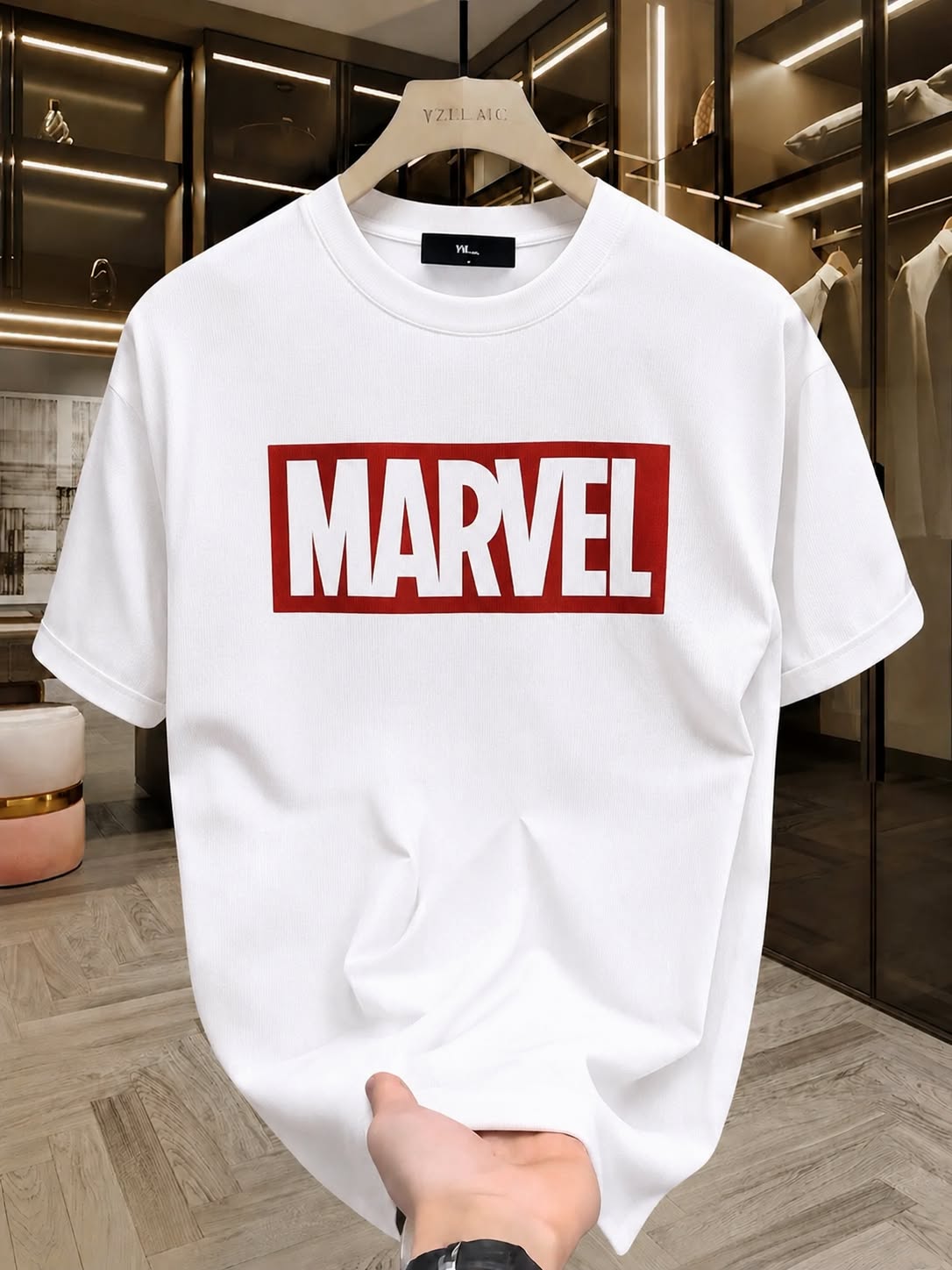 Marvel Graphic Oversized T-Shirt – Premium Men’s Casual Streetwear