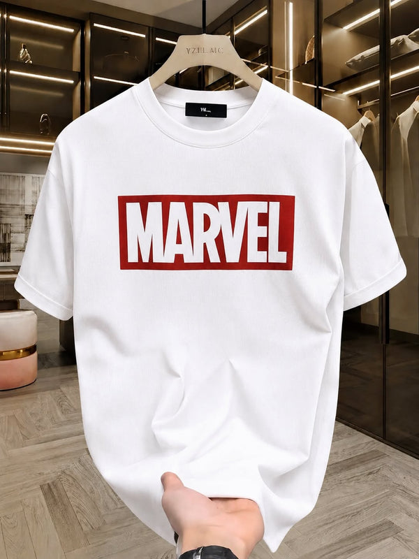 Marvel Graphic Oversized T-Shirt – Premium Men’s Casual Streetwear