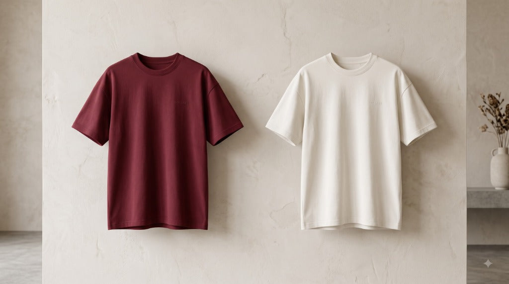 OFF SPIRE Folded Tees Stack